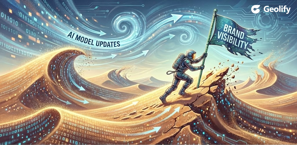 AI models change daily. Your GEO strategy cannot be static!